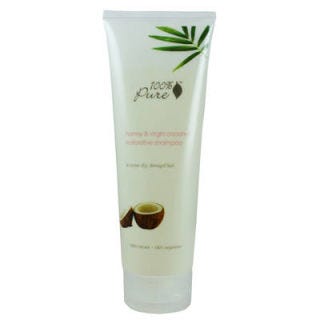 http://www.dermstore.com/product_Honey+and+Virgin+Coconut+Restorative+Shampoo_57305.htm

Honey and Virgin Coconut Restorative Shampoo gentle for daily use after swimming and sweating.