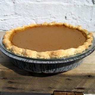 <p><b>Pie Shop:</b> <a href="http://birdsblack.com/" target="_blank">Four & Twenty Blackbirds</a></p>
<p><b>Year Opened:</b> 2010</p>
<p><b>Most Popular Pie:</b> Salted Caramel Apple.</p><p>Brooklynites flock to this retro shop for their ever-changing menu of both savory and sweet pies developed from vintage cookbooks. From Black Bottom Oatmeal (think oatmeal chocolate chip cookies mashed and heated up in a crust) to their seasonal pies like Bourbon Sweet Potato (pictured).</p><br />
<p><b>Try This Recipe:</b> <a href="http://www.delish.com/recipefinder/sweet-potato-pie-recipe" target="_blank"><b>Classic Sweet Potato Pie</b></a></p>