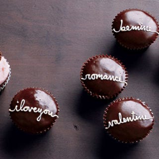 <p>Add a personal touch to your dessert with these chocolaty and beautiful cupcakes from Martha Stewart. They use this easy cupcake recipe: <a href="/recipefinder/martha-stewart-one-bowl-cupcake-recipe" target="_blank"><b>Martha Stewart's One-Bowl Chocolate Cupcakes</b></a></p><br />

<p><b>Recipe:</b> <a href="/recipefinder/martha-stewart-handwritten-valentine-cupcake-recipe" target="_blank"><b>Martha Stewart's Handwritten Valentine Cupcakes with Chocolate Glaze</b></a></p>