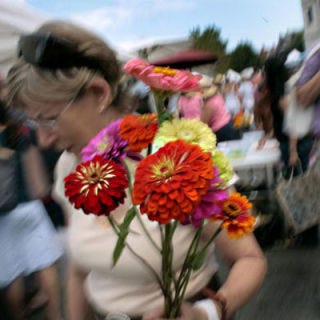 At the <a href="http://freshfarmmarkets.org/farmers_markets/markets/dupont_circle.php" target="_blank"><b>Dupont Circle FRESHFARM Market</b></a>, it doesn't matter for whom you voted, only what you're planning to make for dinner. Every Sunday all year long, Washingtonians get local meat, bread, pasta, veggies, fruit, and more from the 30-plus farmers and vendors selling at the market. Make sure to try the area's famous crab cakes or locally made feta cheese.<br /><br /><b>Recipe:</b> <a href="nora-pouillon-crab-shiitake-cakes-recipe-tdg0910" target="_blank"><b>Crab and Shiitake Cakes</b></a>