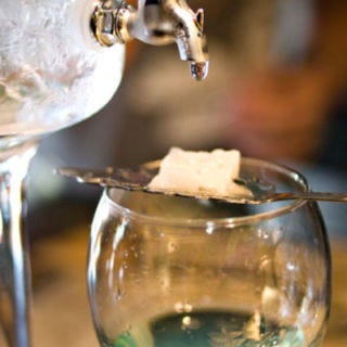 <p><b>Controlled:</b> Forbidden in the U.S. in the early 20th century,  absinthe was permitted back into the country in 1997; however, importation is subject to U.S. Food and Drug Administration regulations.</p><br />

<p><b>Reason:</b> This highly alcoholic drink derived from herbs, including wormwood, fell under a strict ban as it was thought to be an addictive hallucinogen. Certain classes of absinthe were allowed into the U.S. in 1997, when the FDA ruled that imported containers of the drink are legal if they contain less than 100 parts per million of thujone, a toxic chemical present in wormwood.</p>