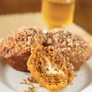 <p>This recipe is a specialty of Second Creek Farm Bed and Breakfast in Owensville, Mo., along the Missouri Wine Trail.</p><br />
<p><b>Recipe: </b><a href="/recipefinder/pumpkin-cream-cheese-muffins-3412" target="_blank"><b>Pumpkin and Cream Cheese Muffins</b></a></p>