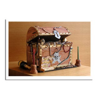 Pirate's Chest <b>Bakery:</b> <a href="http://www.bing.com/search?q=I+Dream+of+Cake%2C+San+Francisco&qs=n&sk=&sc=1-30&form=delish" target="_blank">I Dream of Cake</a>, San Francisco, CA<br /><b>Cake Challenge:</b> Pirate-themed birthday. Each of the four artists on the job worked 48 hours around the clock to make this pirate's booty. They didn't skimp on the details: each gold coin inside the chest features a hand-pressed crown. <br /><br /><b>Bing:</b> <a href="http://www.bing.com/images/search?q=pirate+chest+cake&qpvt=pirate+chest+cake&FORM=delish" target="_blank">See photos of other pirate chest cakes</a> <br /><b>Find:</b> <a href="http://www.bing.com/search?q=pirate+chest+cake&qs=n&sk=&sc=4-17&form=delish" target="_blank">Make your own</a> <br /><b>Search:</b> <a href="http://www.bing.com/search?q=recipes+for+pirate+party&FORM=delish" target="_blank">Other pirate-themed recipes</a>
