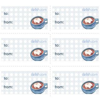 <p>Cozy up to a cup of warm cocoa! These fun gift tags are great for cold-weather gifts. If you're wrapping bags of your favorite cocoa, mugs, or coffee or teacups, they're a delightful choice — hinting at the gift without giving it away.</p><br />
<p><a href="/cm/delish/printables/hot_chocl_gift_tags.pdf" target="_new">Print this design!</a></p>