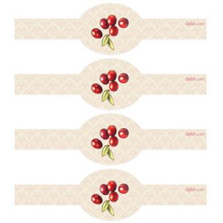 <p>The cranberry is one of our favorite cool-weather foods. What better way to draw attention to the fall harvest and holiday season than to give it the spotlight at your dinner  table?</p><br />

<p><a href="/cm/delish/printables/berry_napkin_rings.pdf" target="_new">Print this design!</a></p>
