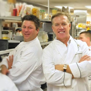 <p><b>Restaurants:</b> <a href="http://www.elways.com/Downtown/Default.asp" target="_blank">Elway's Downtown and Elway's Cherry Creek</a>, Denver, CO</p><br />
<p>Former Denver Broncos quarterback John Elway has been keeping busy since retiring from the NFL. With partner Tim Schmidt, Elway opened an upscale restaurant featuring classic preparations of steak and seafood. The restaurant boasts a reasonable wine list and John's Salad: chopped iceberg lettuce, cherry tomatoes, yellow peppers, cucumbers, red onion, celery, hearts of palm, cheddar cheese in a housemade Green Goddess dressing.</p><br />

<p><b>Try this recipe:</b> <a href="http://gogonow.org/recipefinder/green-goddess-chicken-salad-recipe
" target="_blank"><b>Green Goddess Chicken Salad</b></a></p>