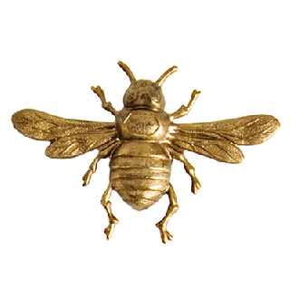 <p>Like little bibelots for your fridge. These brass magnets come in five iconic 
motifs: Bees (shown), Fleur de Lis, Butterflies, Birds, and Paisley.</p> <br /><p>Set of three, $19; <a href="http://www.notremonde.com" target="_blank">Notre Monde</a>: 614-444-4596.</p>