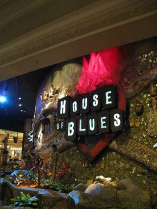 <p>The House of Blues has long been known as a place to go to hear great music, but it's not slacking on the food dished up either. The newest menu — available at locations across the country — is designed by celebrity chef, Aaron Sanchez, studded with new soon-to-be hits and refreshing twists on long time favorites. In the next month alone they have concerts from Stone Sour, G. Love & Special Sauce, and Dropkick Murphys.</p>
<p><em>Crossroads at House of Blues: multiple locations; <a href="http://www.houseofblues.com/venues/dining.php" target="_blank">houseofblues.com</a></em></p>