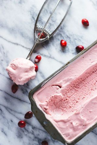 <p><br /><strong>Get the recipe from <a href="http://www.theblondechef.com/cranberry-and-vanilla-ice-cream/" target="_blank">The Blonde Chef</a>.</strong></p>