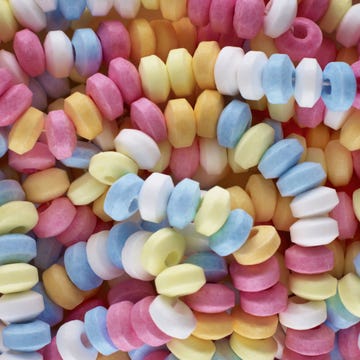 <p>Candy necklaces had a clear advantage over their loose plastic-wrapped kin — you could look down to discover you had candy you had forgotten all about. Especially when your Halloween candy stores are quickly dwindling, is there any better feeling?</p>