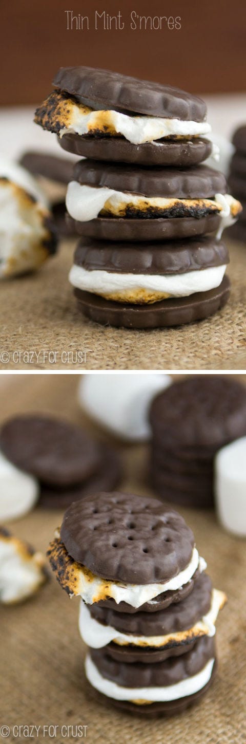<br /><br />
<p>Get the recipe at: <a href="http://www.crazyforcrust.com/2014/02/thin-mint-smores/">crazyforcrust.com</a></p>