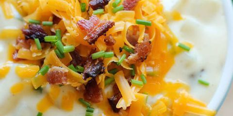 <p> </p> <p><strong>Get the recipe from <a href="http://damndelicious.net/2013/10/14/loaded-baked-potato-soup/" target="_blank">Damn Delicious</a>.</strong></p>