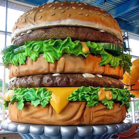 giant big mac pyramid giant big mac pyramid