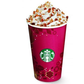 <p>A cup of coffee is like the Caramel Brulee Latte the same way my apartment is like the palace of Versailles. This prime example of end-of-the-empire decadence jams 580 calories, twenty grams of fat, and eighty-five grams of carbs into its scant twenty ounces.</p>