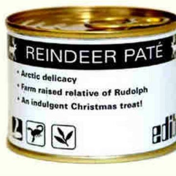 While reindeer may be a staple and acceptable food source in Finland, there’s still no good reason the meat should be canned indefinitely. Canned reindeer sales also tend to peak around the Christmas season, and it's also controversial because of its questionably traumatic harvesting process.