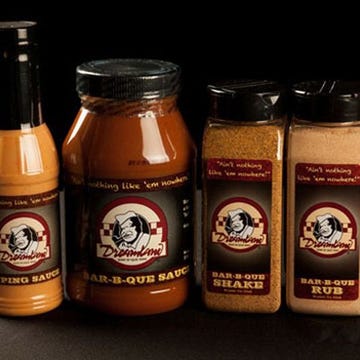 <p>Since it'd be tricky to transport a slab of BBQ-sauce slathered ribs, do the next best thing and bring back a taste of Dreamland Bar-B-Que — a much-loved Alabama BBQ chain —with <a href="http://www.dreamlandbbq.com/Catalog/CategoryInfo.aspx?CID=7" target="_blank">Dreamland BBQ Sauce</a> (from $3).</p>