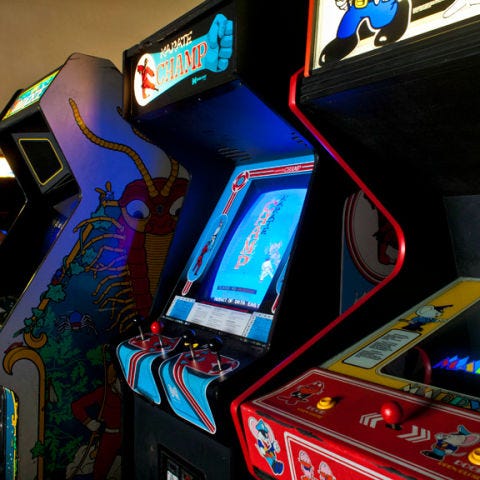 <p>If your Atari 2600 was your most prized childhood possession, then you'll feel right at home at Barcade. Whether you're more Pac-Man or Space Invaders, Galaga or Tron, you'll find all the arcade games your nostalgic heart desires, with the adult beverages your older self loves.</p>
 
<p><a href="http://barcade.com" target="_new"><i>barcade.com</i></a></p>
