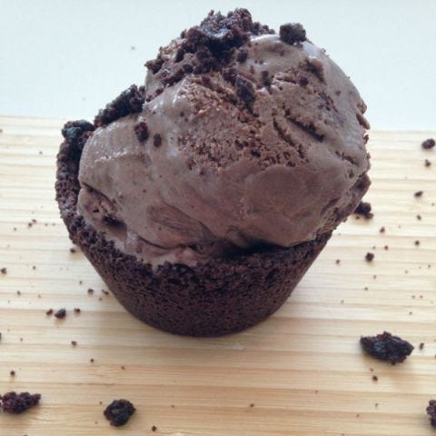 <p><strong>Brownie Bowls</strong><br /> Dreyer's shared <a href="https://www.dreyers.com/inspiration/recipe/dreyers-super-sundae-brownie-bowl" target="_blank">this recipe</a>, and it's been making its way around Pinterest ever since. Spray a jumbo muffin tin with nonstick cooking spray. Prepare brownie mix according to box instructions, and pour batter into tin. Bake brownies until toothpick inserted comes out clean. Spray the bottom of another jumbo muffin tin, and press it down onto the tin with the baked brownies, forming bowl shapes. Remove, and return brownies to oven for additional 5 minutes. Let cool; trim off any excessive pieces and use later as sundae topping. Filll with your favorite ice cream.</p> <p><em>A pro tip:</em> Take time to spray your muffin tins with nonstick cooking spray (or use parchment paper), and don't attempt to shape the bowls before the batter is fully cooked — otherwise, you'll have a gooey mess.</p>