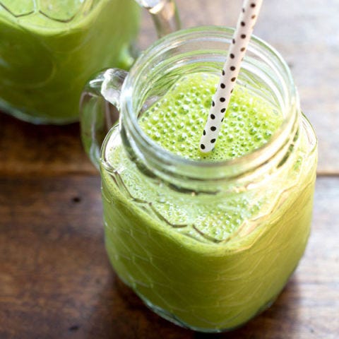 <p>What's so surprising about <a href="http://pinchofyum.com" target="_blank">Pinch of Yum</a>'s take on the green smoothie? Three-fourths of the four ingredients are not green. In fact, the star of the whole show is actually Medjool dates.</p>

<p><b>Get the recipe from <a href="http://pinchofyum.com/the-4-ingredient-green-smoothie" target="_blank">Pinch of Yum</a></b>.</p>
