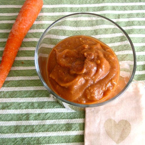 <p>Erika, a.k.a. the pancake princess, thinks you should put vegetables in your smoothie. Specifically carrots. Why? "Because these carrots won’t taste like vegetables at all. Just creamy, vanilla-scented, cinnamon-spiked liquefied carrot cake." Okay. We're sold.</p>

<p><b>Get the recipe from <a href="http://www.thepancakeprincess.com/2013/02/18/carrot-cake-smoothie-2/" target="_blank">the pancake princess</a></b>.</p>
