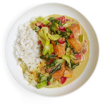 <p>A fabulous, simple-enough-for-a-Wednesday dish using three staples: Bok choy, coconut milk and onion.</p>
<p><b>Recipe: <a
href="http://www.oprah.com/food/Curried-Butternut-Squash-Stew-Recipe"> Curried Butternut Squash Stew</a></b></p>