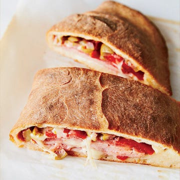 Muffuletta Calzone