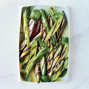 Grilled Cucumbers and Eggplant