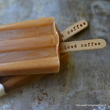 Icy Treats A to Z: Iced Coffee Popsicles