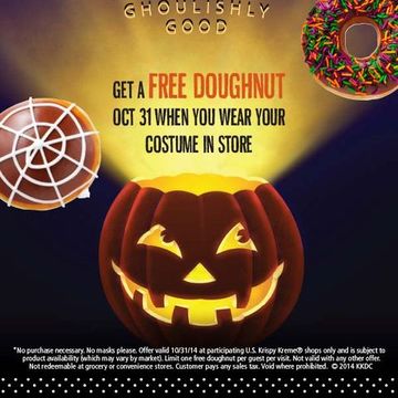 Krispy Kreme Halloween Doughnuts