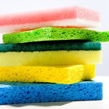 Green, Yellow, Colorfulness, Dessert, Ingredient, Sweetness, Confectionery, Rectangle, Sponge, Paint, 