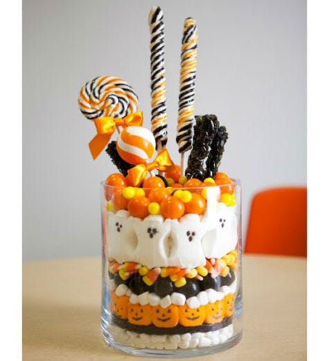 Halloween Candy Centerpiece