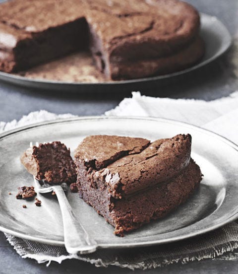 <p>Rich and elegant, but made with only five ingredients, no one will ever suspect how simple this luscious chocolate torte is to make.</p><p><b>Recipe:</b> <a href="/recipefinder/chocolate-almond-torte-recipe-clv0511"><b>Chocolate-Almond Torte</b></a></p>