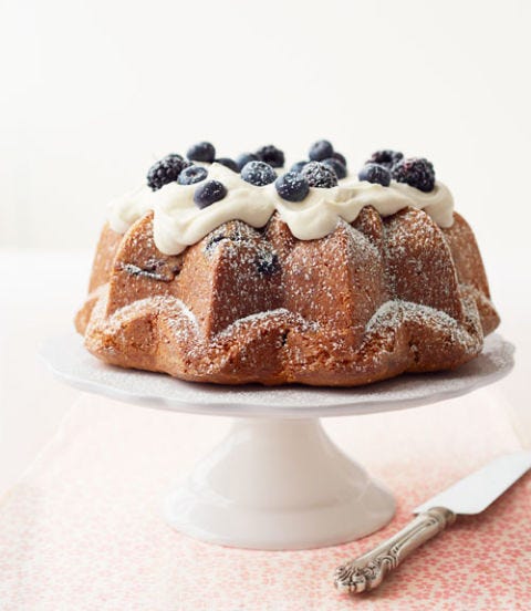 <p>Behold the fruitiest-ever Bundt, with two cups of berries baked in and sprinkled on top of tangy lemon curd whipped cream. You should absolutely not feel obliged to limit your whipped cream amount to match the picture.</p>
<p><strong>Recipe: <a href="http://gogonow.org/recipefinder/bursting-berries-lemon-curd-cake-recipe-ghk0513%22 target="_blank">Bursting-With-Berries Lemon Curd Cake</a></strong></p>