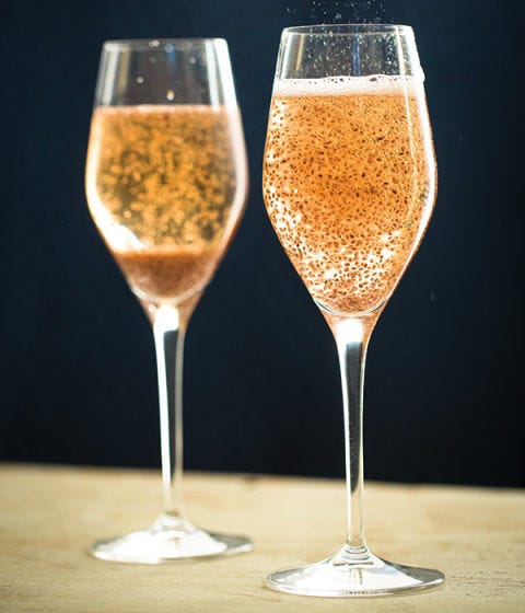 <p></p>
<p><strong>Get the recipe from <a href="http://www.self.com/flash/nutrition/2014/12/toast-holidays-chia-cherry-cocktail/" target="_blank">Mamma Chia's Jane Hoffman</a>.</strong></p>