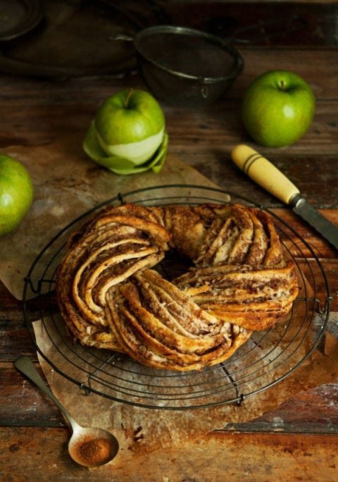 Apple Cinnamon Wreath