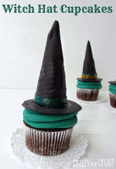 Witch Hat Cupcakes
