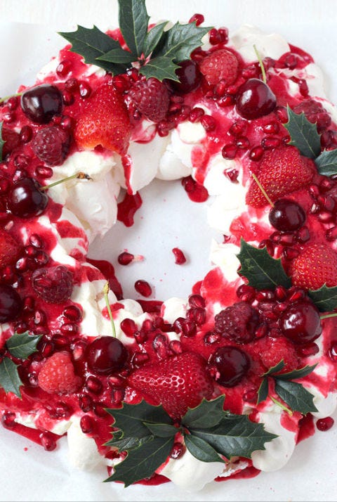Berry Christmas Pavlova