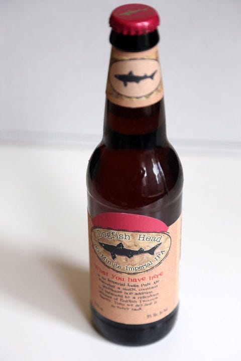 <p>Bring back a few bottles of <a href="http://www.bevmo.com/Shop/ProductDetail.aspx/Beer/Craft-Brew/Dogfish-Head-Brewing-Company/Dogfish-Head-90-Minute-IPA/22455" target="_blank">Dogfish Head 90 Minute IPA</a> ($11 for 4), a smooth, creamy, and mildly bitter IPA. Not a fan of the hoppy style? The Delaware-based craft brewery boasts plenty of other options.</p>