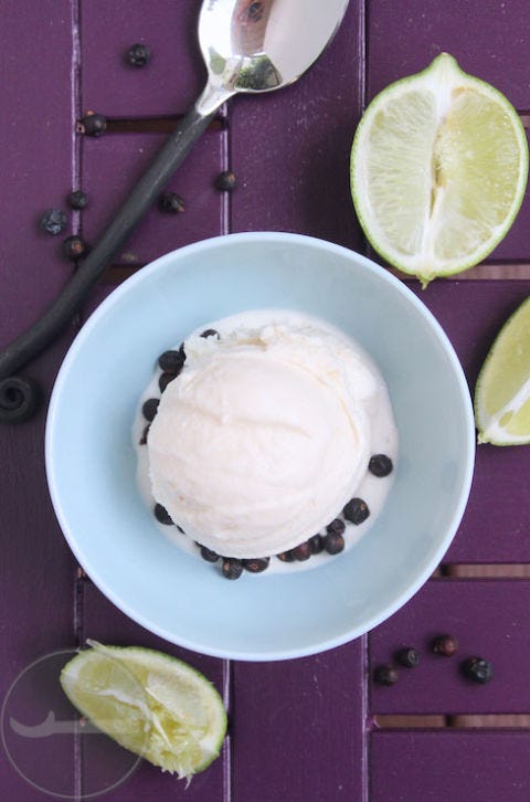 gin and tonic ice cream