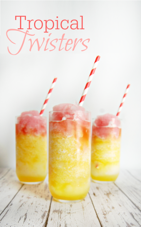<p></p>
<p><strong>Get the recipe from <a href="http://ahelicoptermom.com/tropical-twisters-drink-cocktail-mocktail-recipe" target="_blank">A Helicopter Mom</a>.</strong></p>