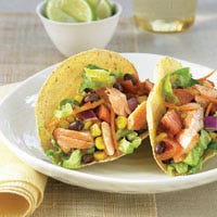 Fresh-Salmon Tacos