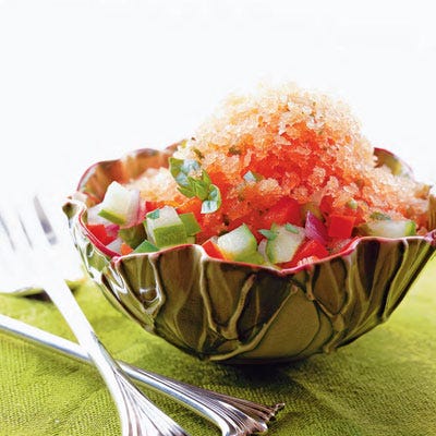 Gazpacho Granita