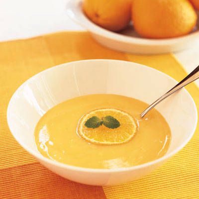 <p>A sweet and refreshing soup that combines orange and mango in this flavorful delight. Serve it to your guests poolside or indoors on a sunny summer day.</p><p><strong>Recipe:</strong> <a href="http://www.delish.com/recipefinder/orange-mango-soup-fruit-recipes"><strong>Orange-Mango Soup </strong></a></p>