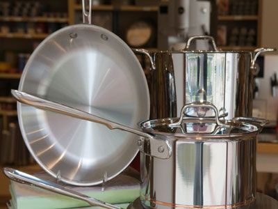 Commercial Kitchen Cookware : Aluminum vs Stainless Steel