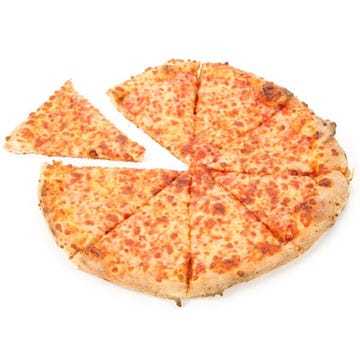 A 12-inch pie was all that stood between Belgian Tom Waes and his pizza-eating world record.