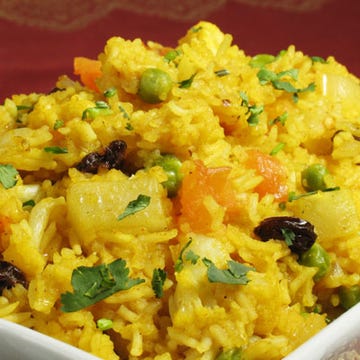 Sixty Indian chefs in New Delhi cooked up a record-breaking batch of biryani, a traditional Indian rice dish, on March 1, 2008.