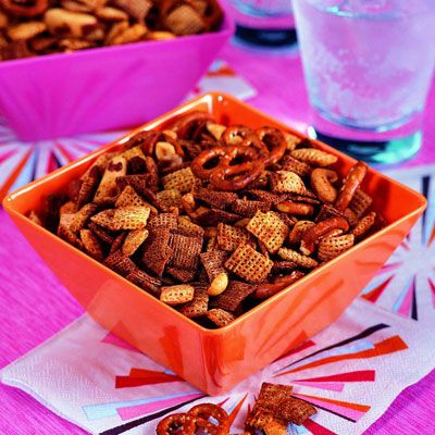 <p>This nut mix is so delicious, you should invite a couple of your best friends over to share. The result? Instant party.</p><br /><p><b>Recipe:</b> <a href="/recipefinder/instant-party-mix-snacks-recipes"><b>Instant Party Mix</b></a></p>