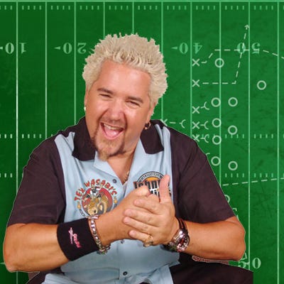 Guy Fieri's Brick in the Wall Wings with Salsa Verde