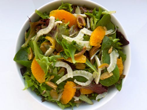 Orange Fennel Salad