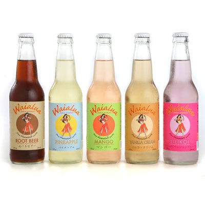 <p><b>Originally from:</b> Waialua, HI</p>
<p><b>Distribution areas:</b> West Coast, Texas, Washington D.C. area</p>
<br />
<p>With flavors like lilikoi (passion fruit), pineapple, and mango, Waialua sodas corner the market in tropical appeal. Produced on the island of Oahu, these glass-bottled beauties are sweetened with Maui Brand natural cane sugar and flavored with local vanilla, honey, and other ingredients. Waialua also comes in root beer and cream soda flavors.</p><p><a href="http://www.waialuasodaworks.com/" target="_blank"><i>waialuasodaworks.com</i></a></p>